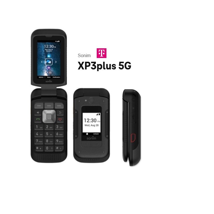Sonim XP3 Plus 5G X320 For T-Mobile Ultra Rugged 32GB NONE Camera Cell Phone