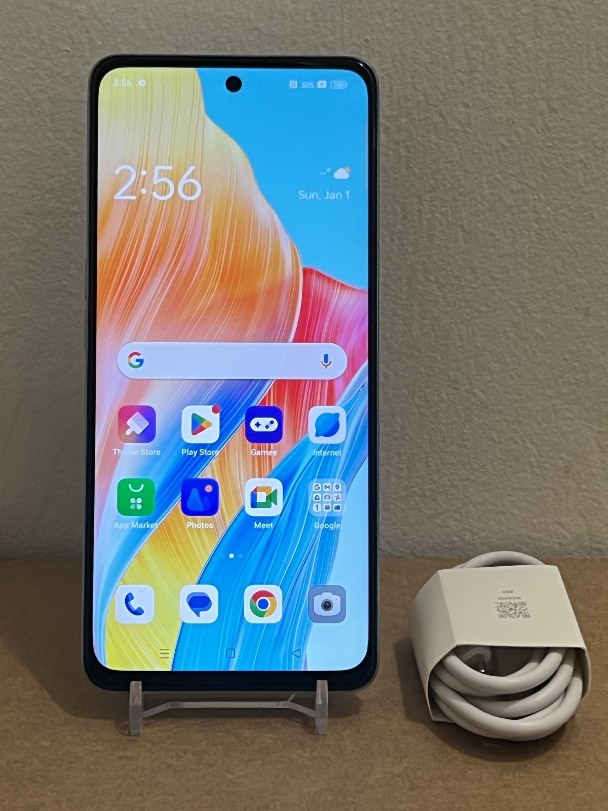Oppo A98 5G Dreamy Blue 256GB + 8GB Dual-Sim Fully Unlocked Andriod – MINT