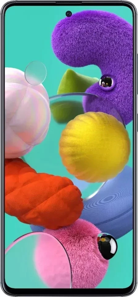 New Sealed Samsung Galaxy A51 128GB Factory Unlocked Black Smartphone