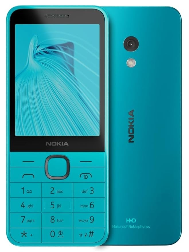 🔥New Nokia 235 4G Dual SIM Keypad Phone Bluetooth FM USB-C Blue🔥