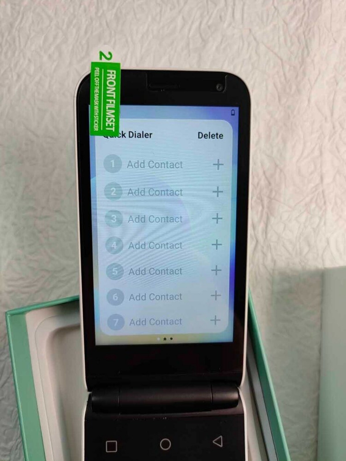 ALT MIVE Style Folder AT-M120 32GB Unlocked Android LTE/3G – Black/White Google