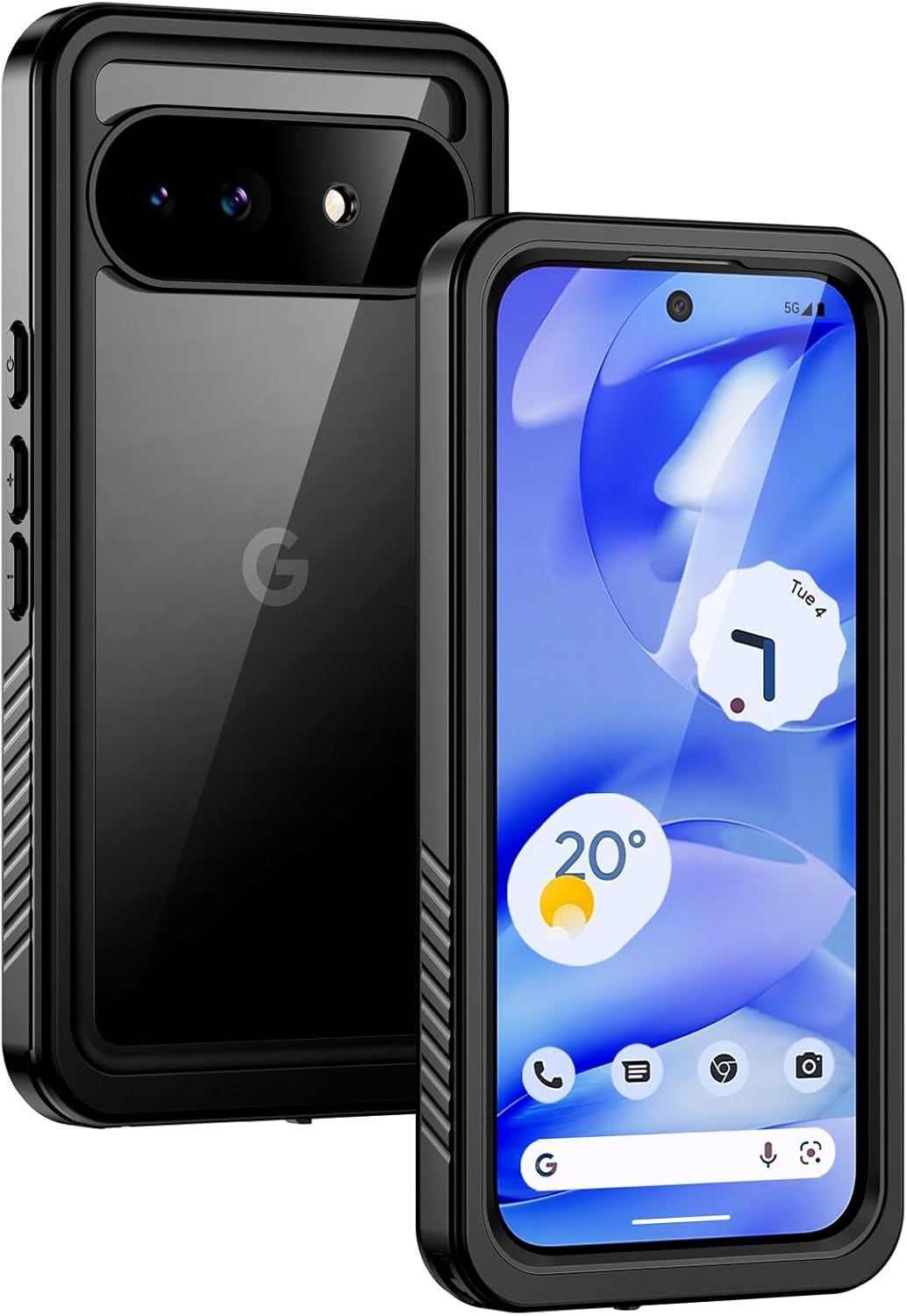 IP68 Waterproof Dustproof Rugged Full Body Shockproof Case for Google Pixel 9a 6