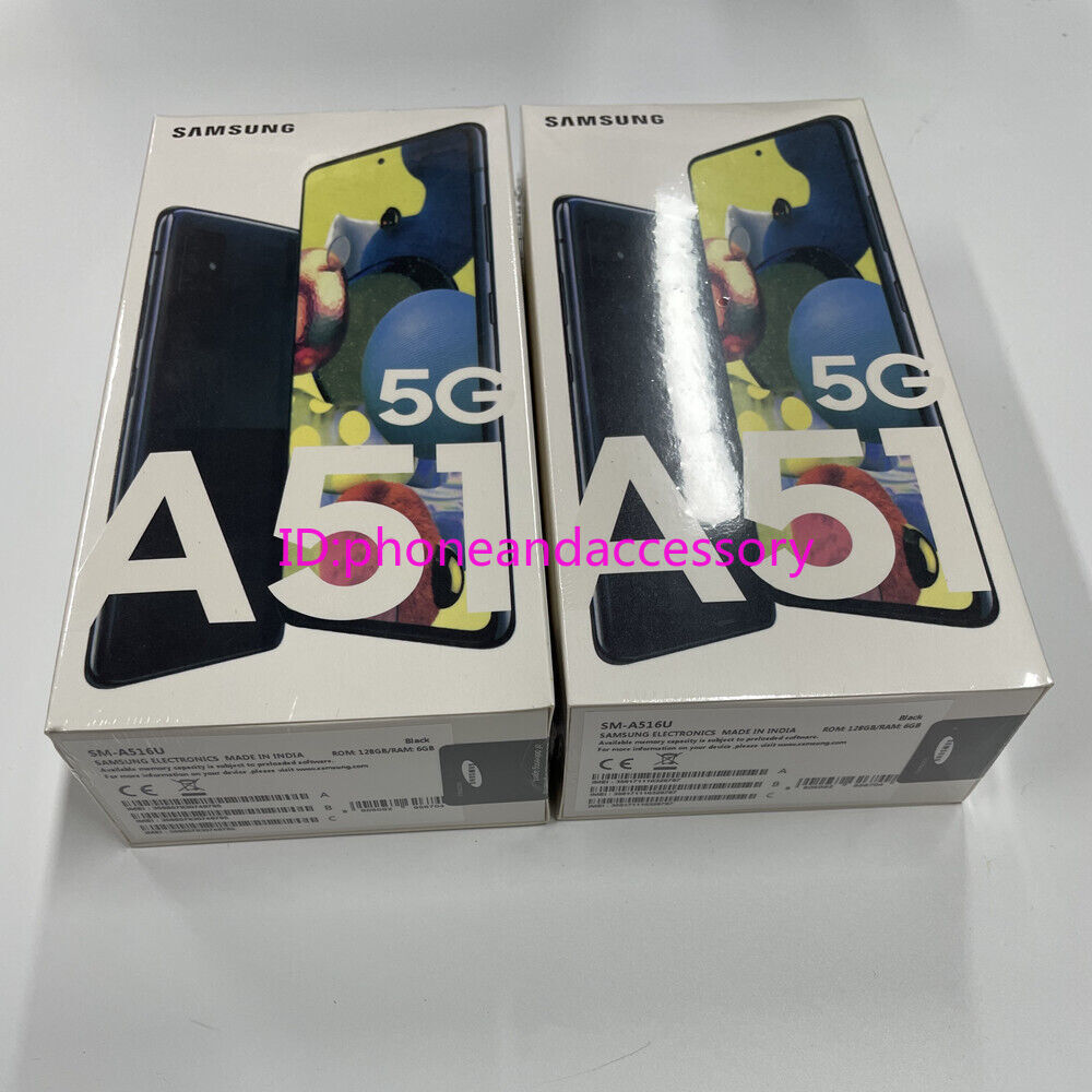 Unlocked Samsung Galaxy A51 5G SM-A516U 6/128GB 48MP 6.5″ Smartphone-New Sealed
