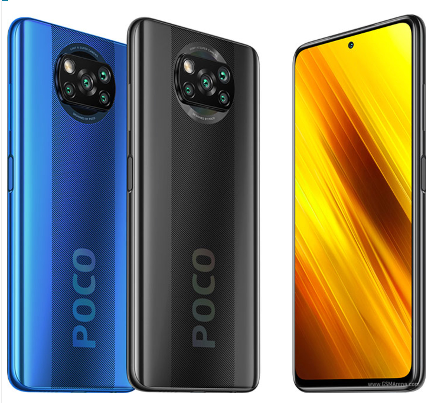 Xiaomi POCO X3 NFC 4G LTE Shadow Gray – 6GB RAM – 128GB ROM – Global Version NEW