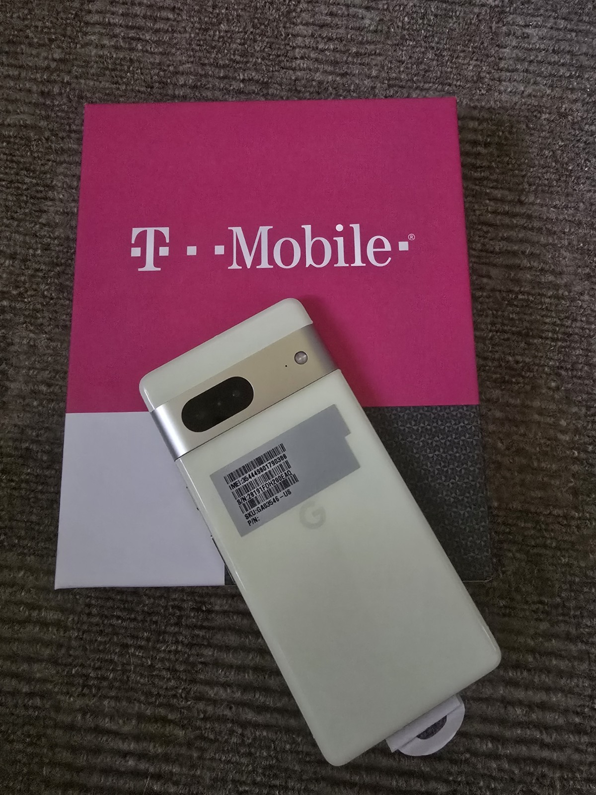 New sealed Google Pixel 7 5G 128G Factory Locked T-Mobile GSM Or CDMA! 8 G RAM