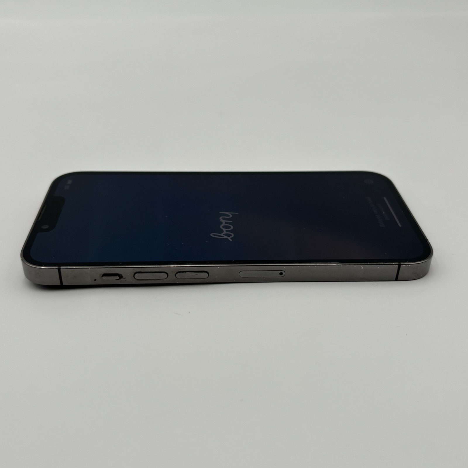 Apple iPhone 13 Pro 128GB Graphite Unlocked Cracked Back FOR PARTS Read