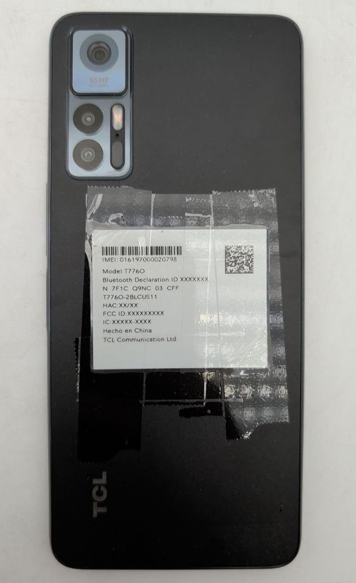 TCL 30 5G Cricket Locked 64GB Smartphone 6.7″ AMOLED 60Hz 50MP Triple Camera