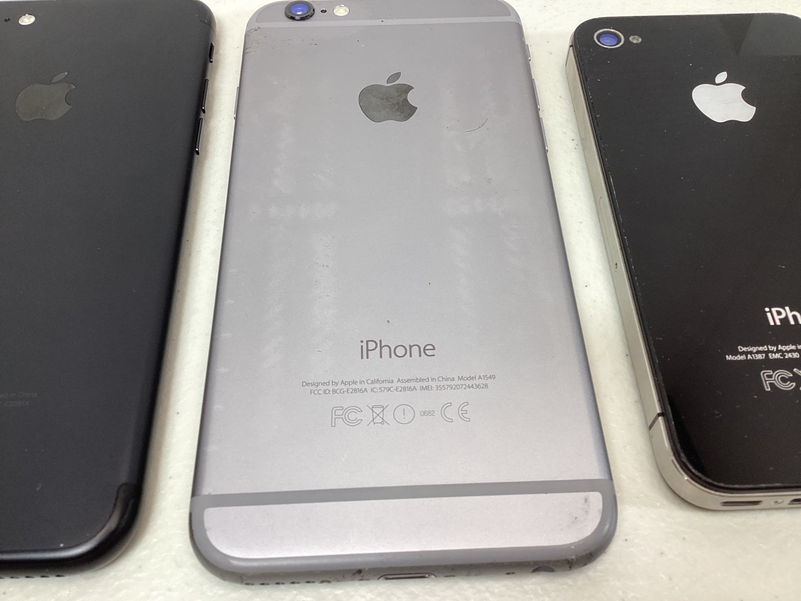 Apple iPhone Lot Of 3 – A1387 16GB, A1549 64GB, A1778 32GB Parts or Repair Only
