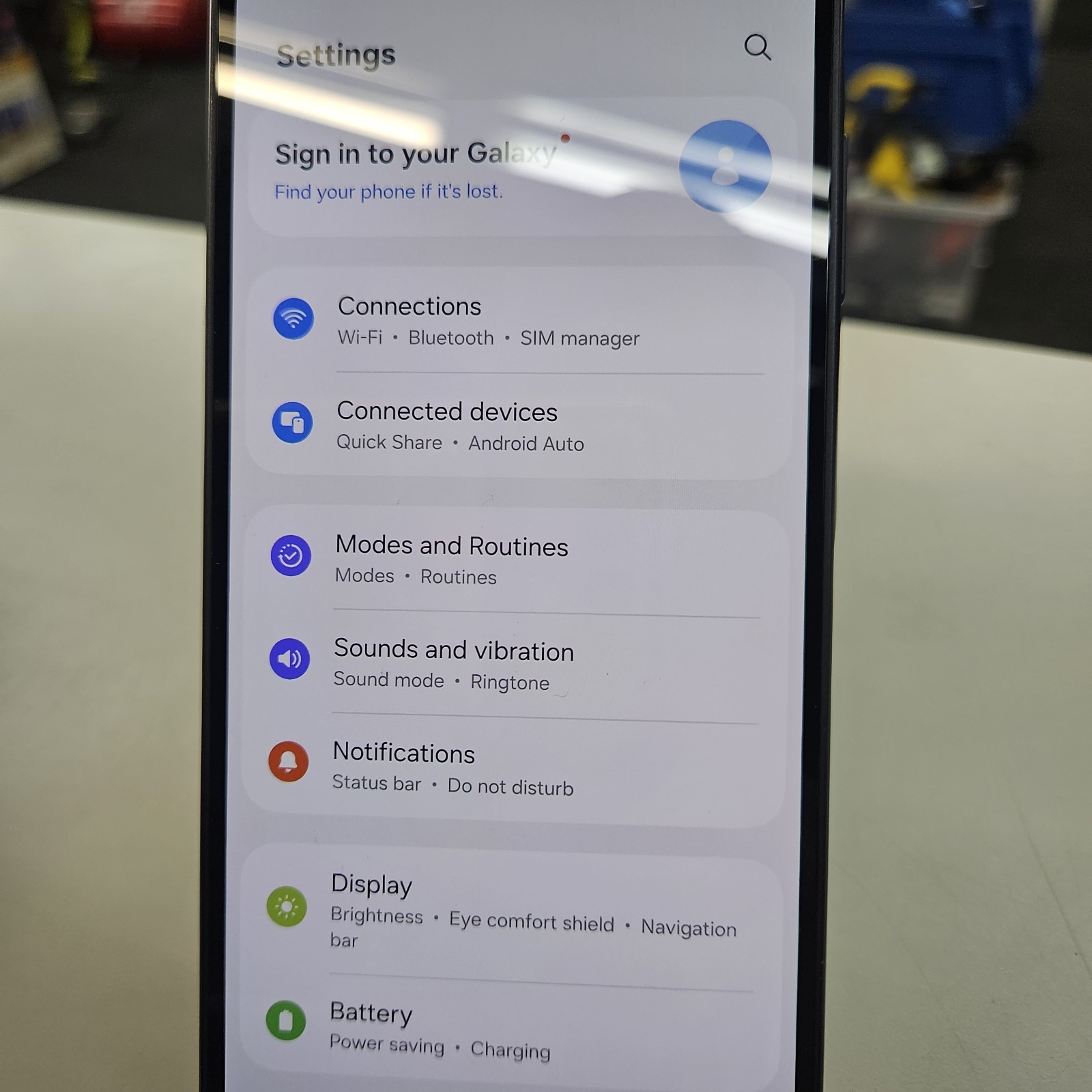 Samsung Galaxy A16 5G 128GB Blue Black – T-Mobile Locked