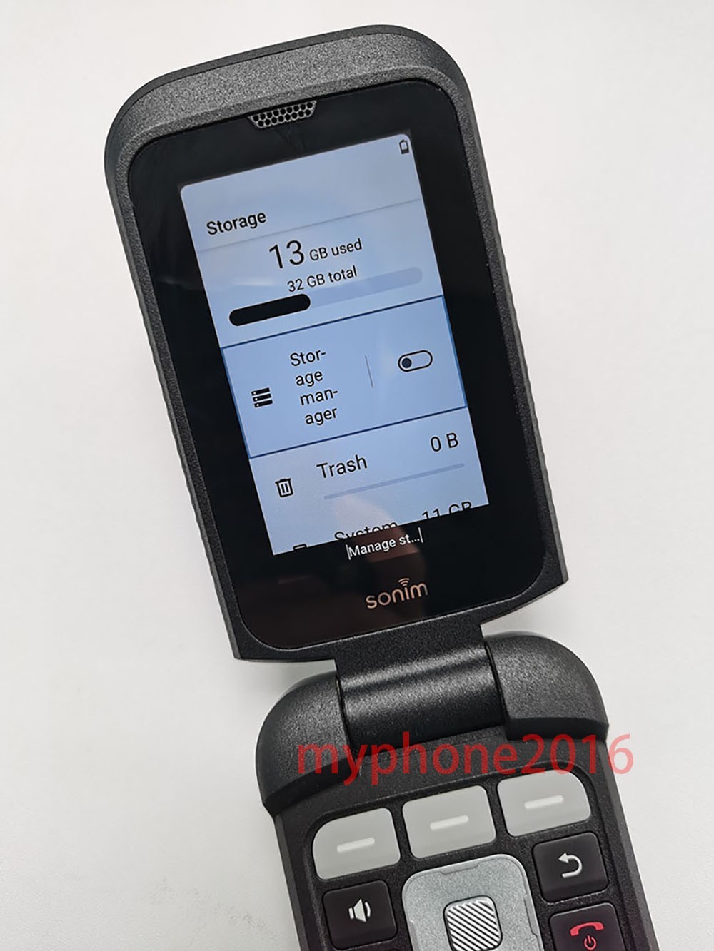 Sonim XP3plus (X320) 5G Unlocked (Any Carrier) 4G LTE Camera Rugged Flip Phone