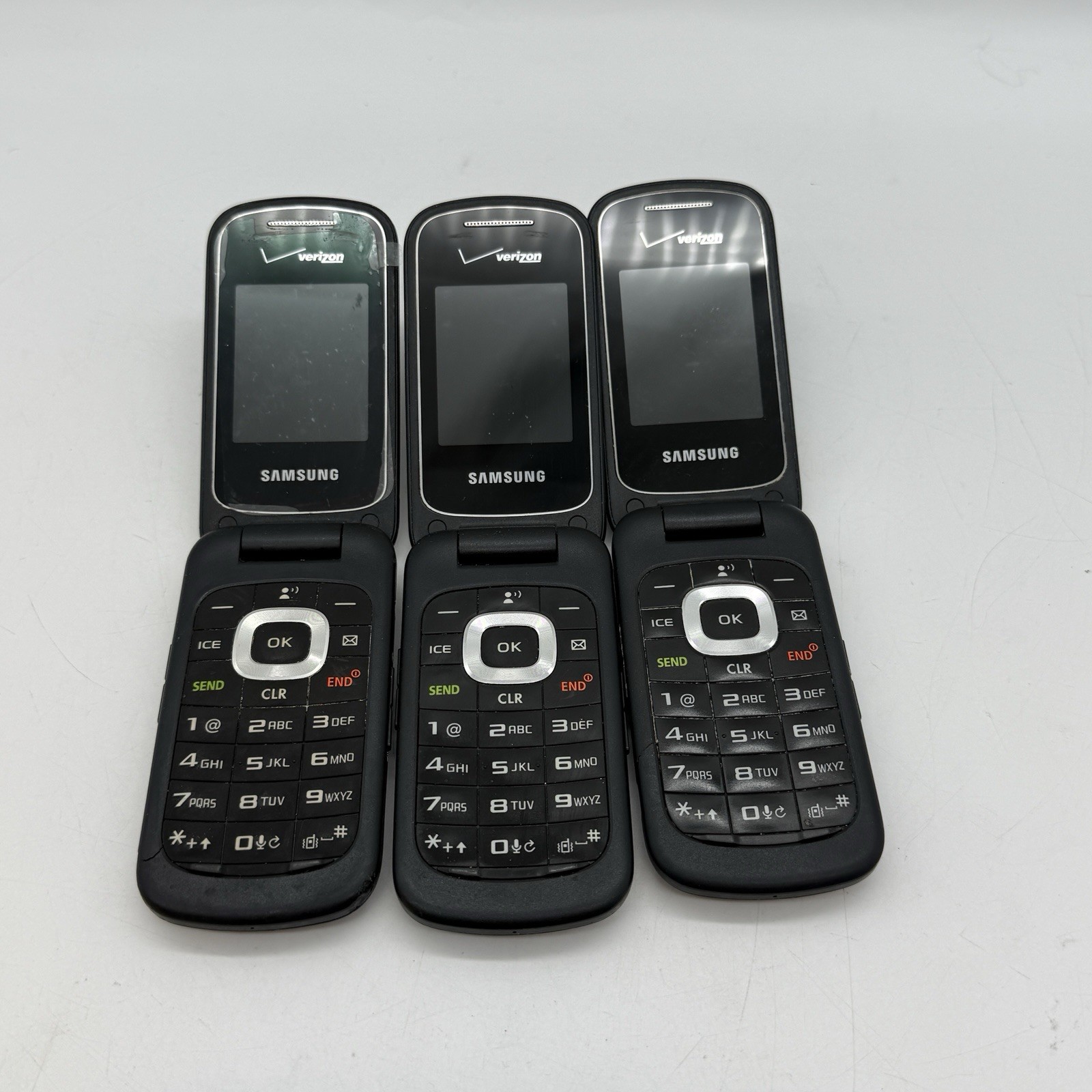 LOT OF 6 Samsung Gusto 3 Verizon In Good Condition – B8:18