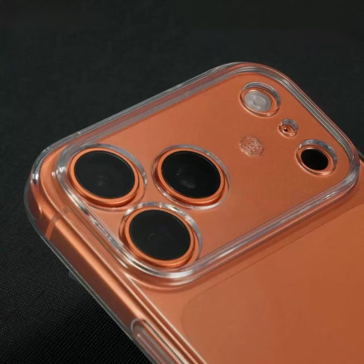 Matte Scratch-Resistant Hollow Lens Film – 3 Pack Camera Protector for iPhone 17