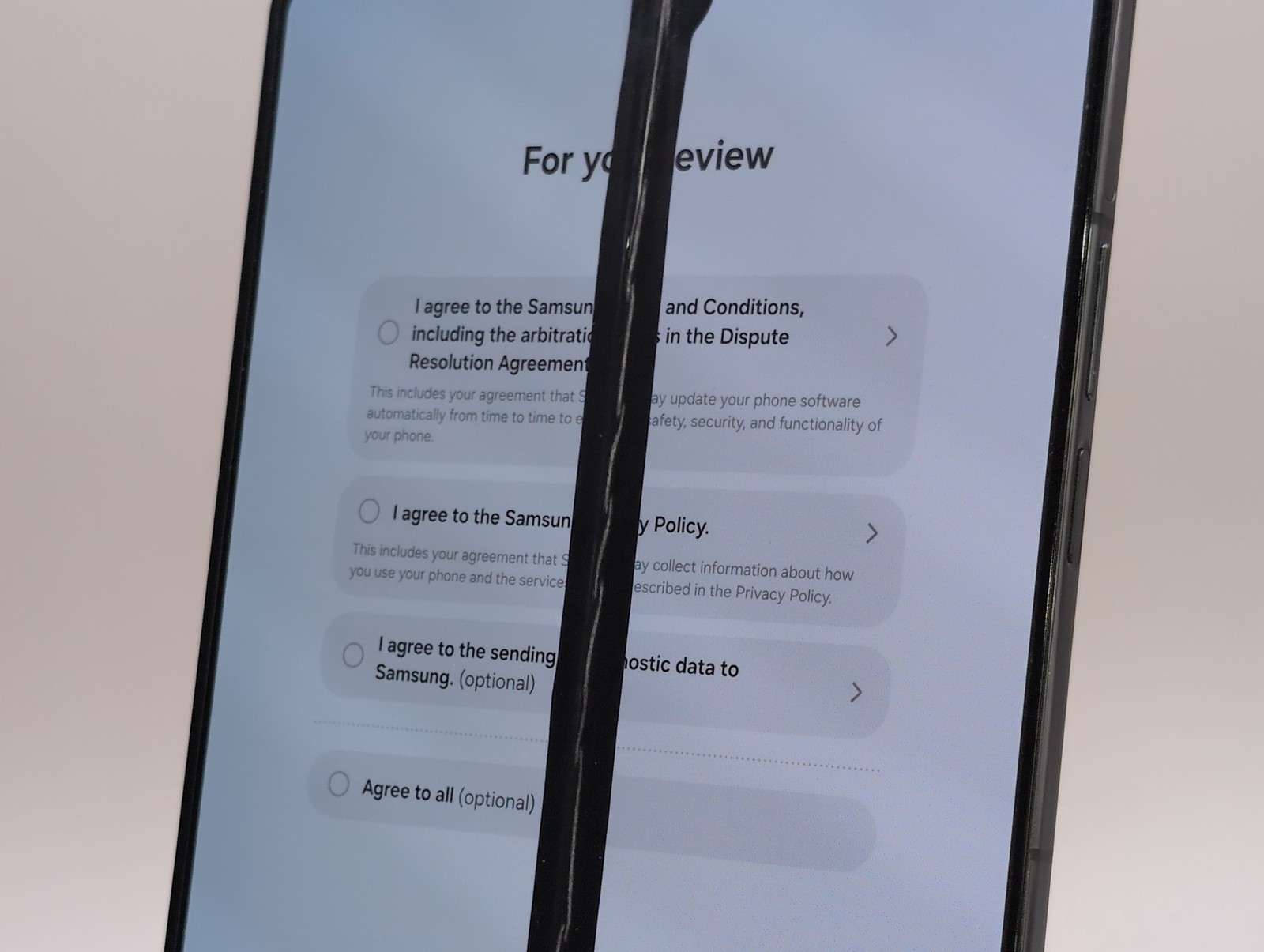Samsung Galaxy Z Fold5 SM-F946U1 512GB Phantom Black Unlocked W086490