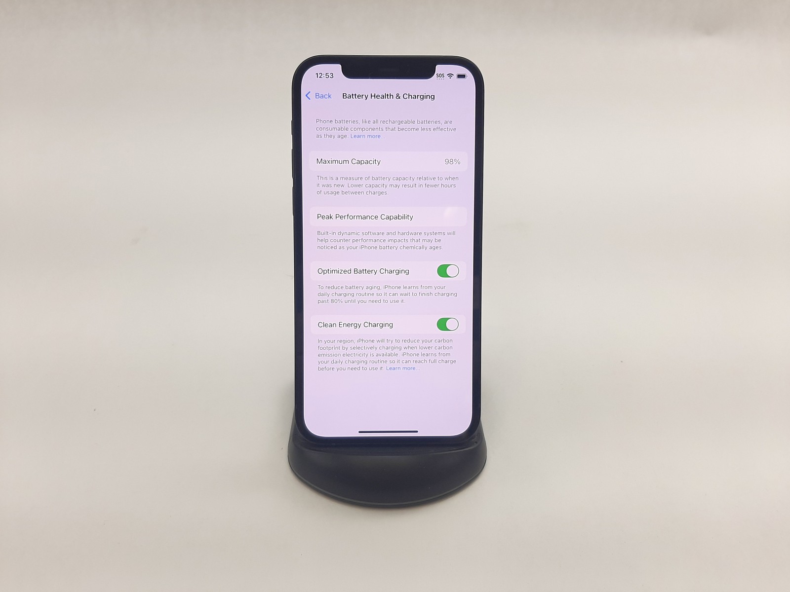 Apple iPhone 12 A2172, 256GB, MGEX3LL/A, AT&T, Black, Scratched, C3*56