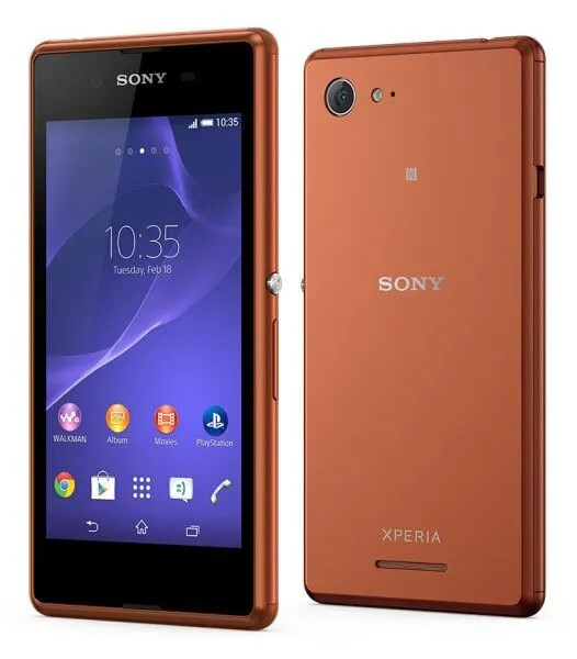 Sony Xperia E3 D2203 LTE 4G without Simlock 1GB RAM Bluetooth GPRS GPS Quad-Band