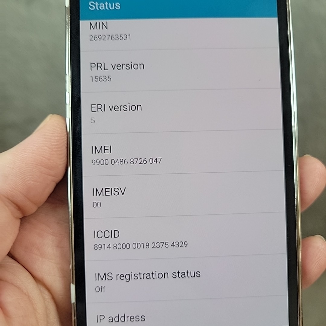 Samsung Galaxy S5 16GB Verizon Smartphone Reset Powers On READ