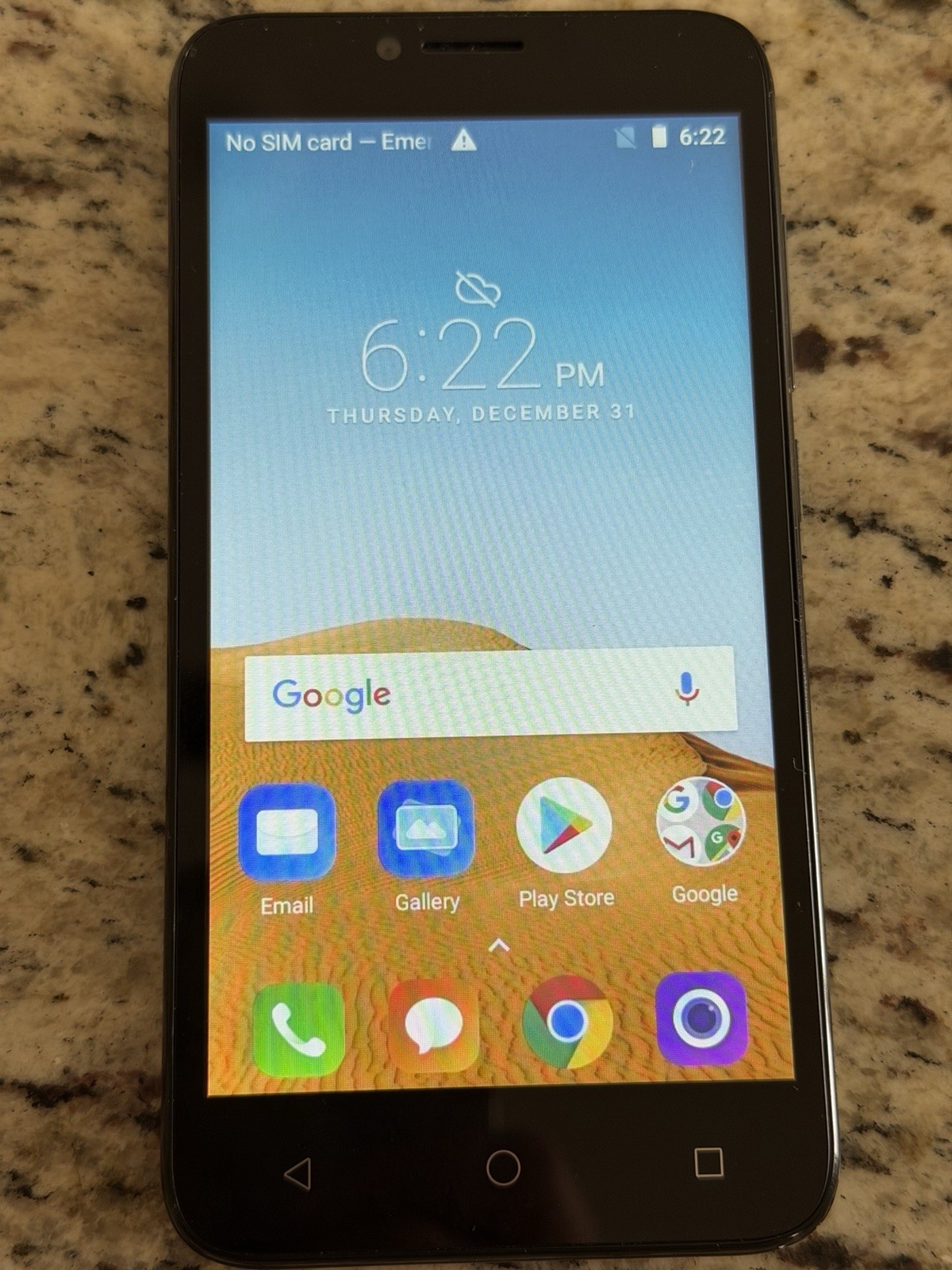 Alcatel Tetra 5041C – 16GB – Black (AT&T) SmartPhone