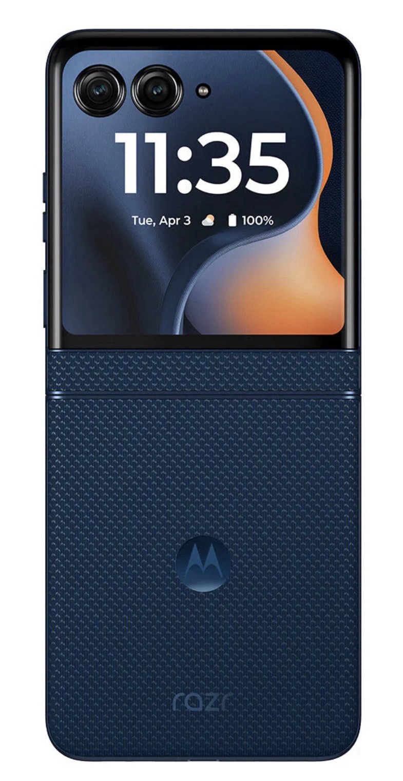 Motorola Razr 2025 (Cricket Wireless) Gibraltar Sea Black 256GB + 1yr Warranty