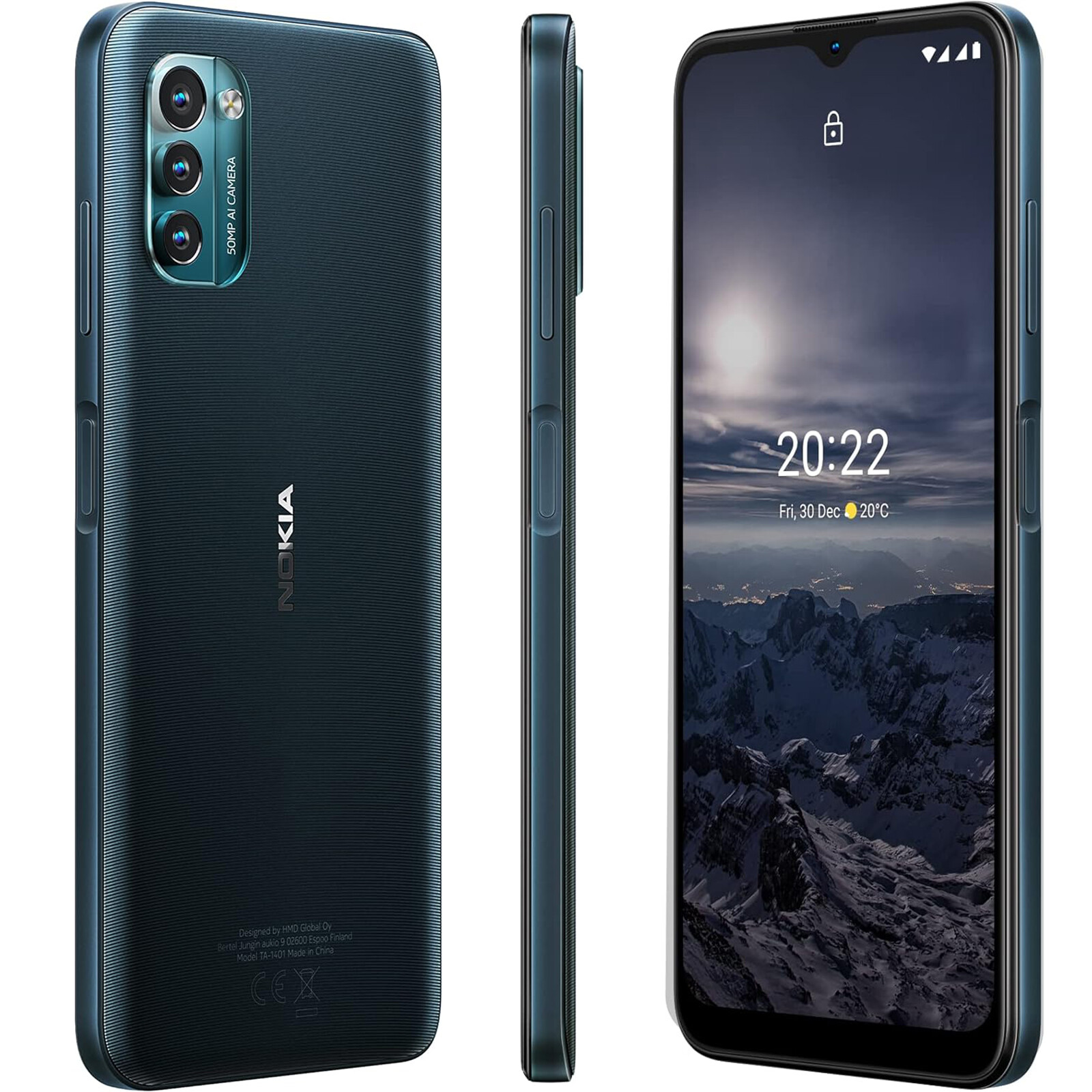 Original Nokia G21 LTE 4G 50MP Smartphone 2 SIM 4GB+64GB GSM Unlocked WIFI GPS