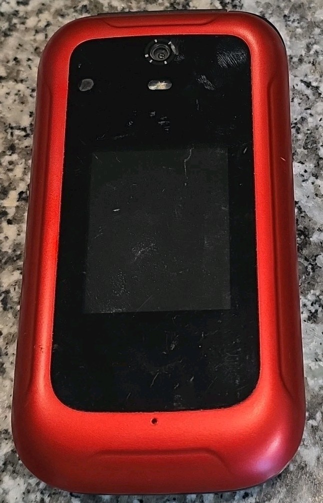 IRIS EASY FLIP, SH3320, 4G-LTE, E-Sim, Consumer Cellular, Prepaid, Senior, Big