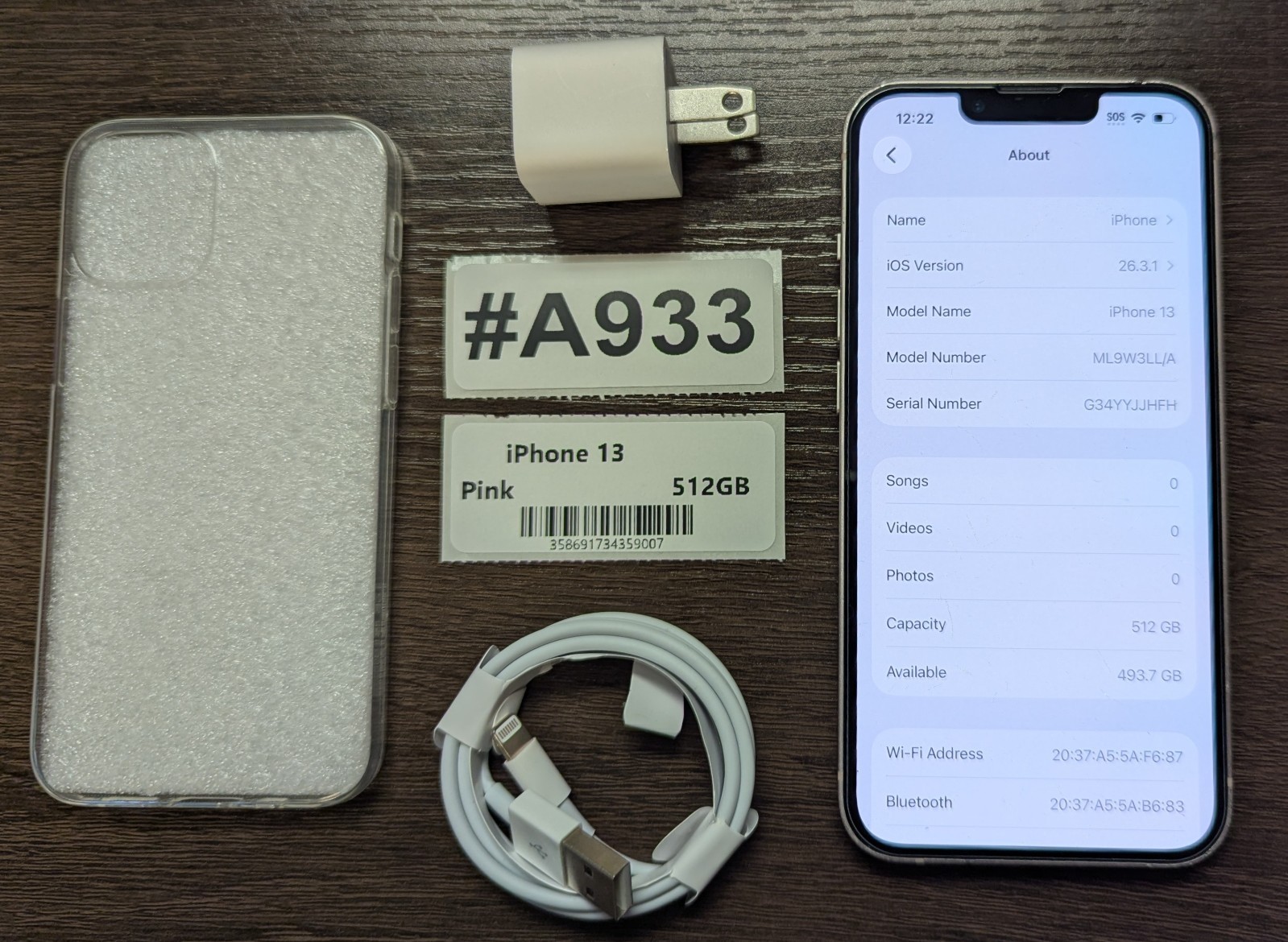 Apple iPhone 13 512GB Pink – Unlocked – Read Seller Notes