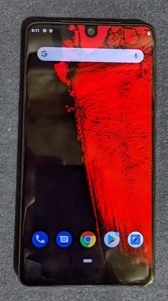 Essential PH-1 128GB Smartphone (Unlocked) Black Moon