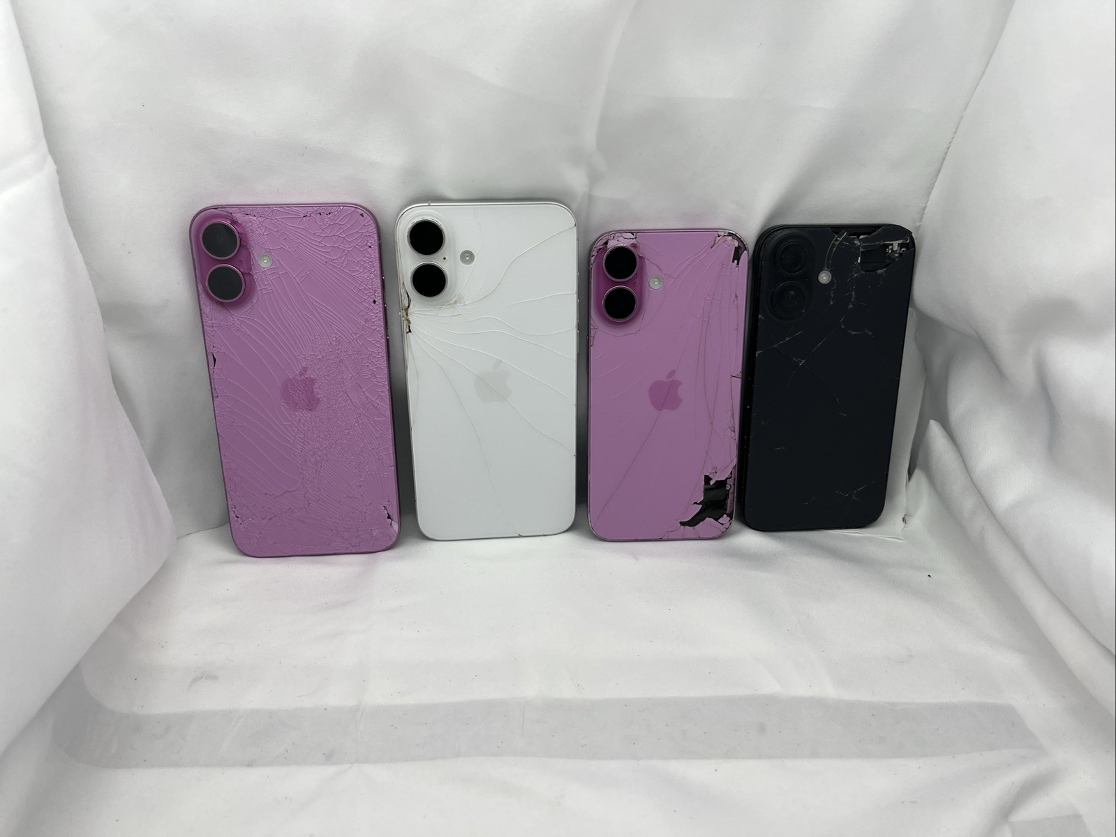 iPhone Lot For Parts 4 Unlocked 16 16 Plus G2U