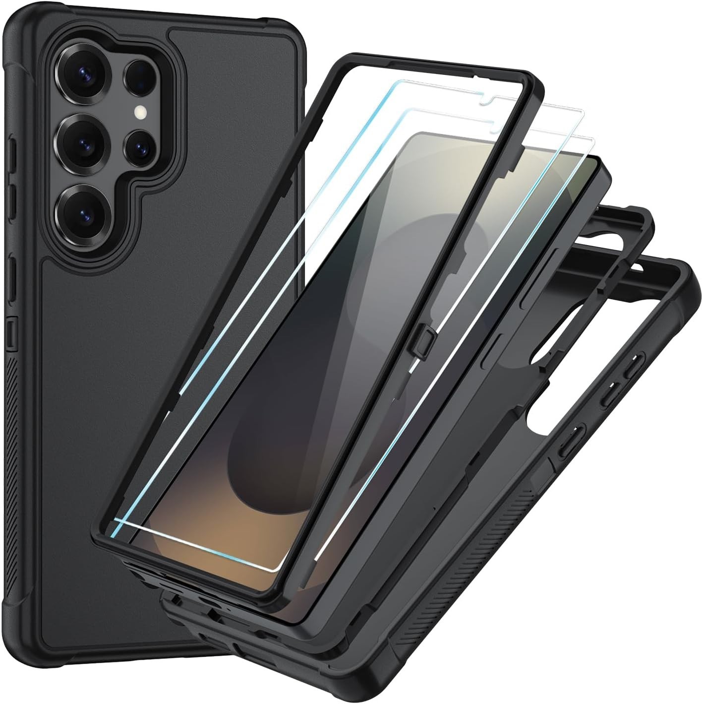 For Samsung Galaxy S25 Ultra 5G Case with Heavy Duty Shockproof Protective Cover