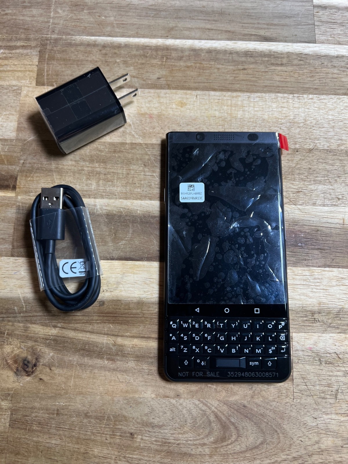 BlackBerry Keyone BBB100-1 32GB – RARE DEVELOPER PROTOTYPE!
