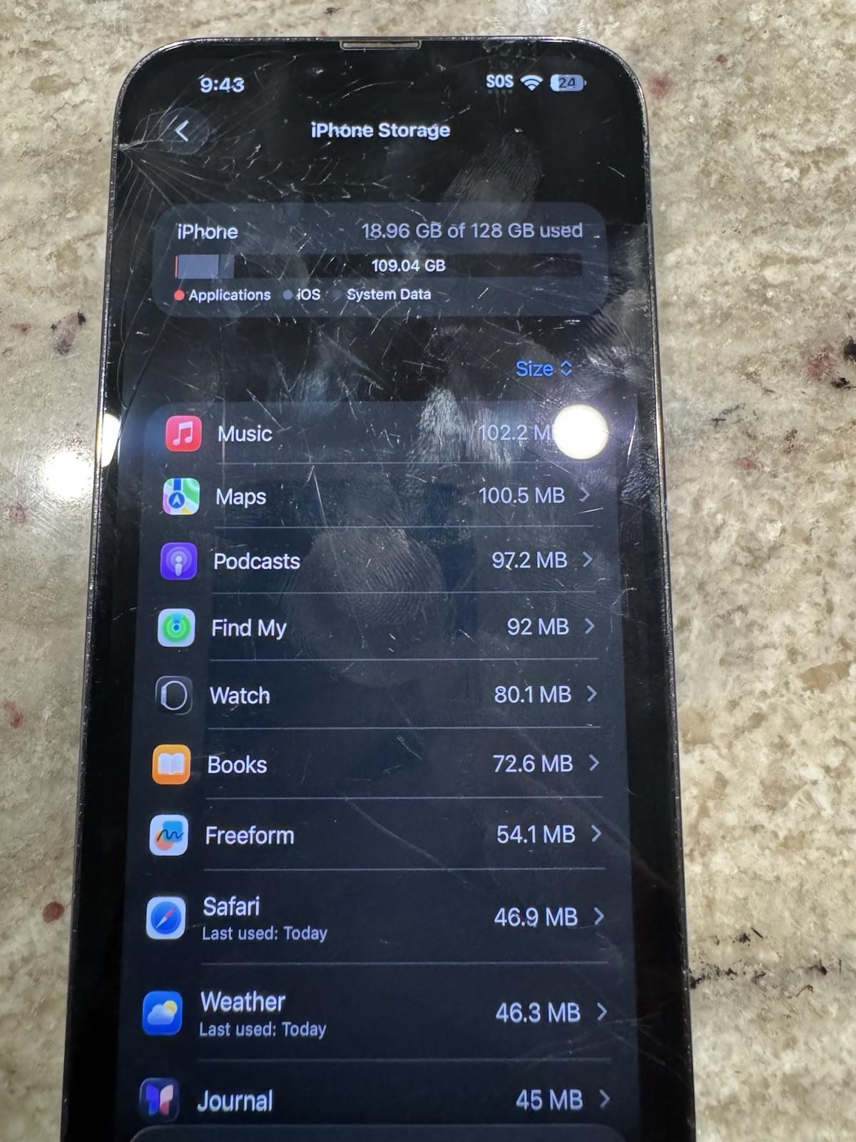 iPhone 13 Pro Max – Graphite – 128GB (UNLOCKED) (READ DESC)
