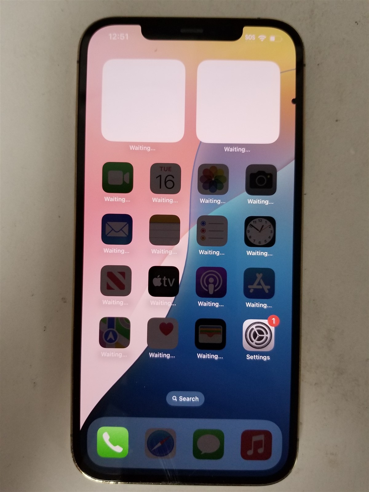 Apple iPhone 12 Pro Max 128GB Gold A2342 (Unlocked) Discounted zW2873