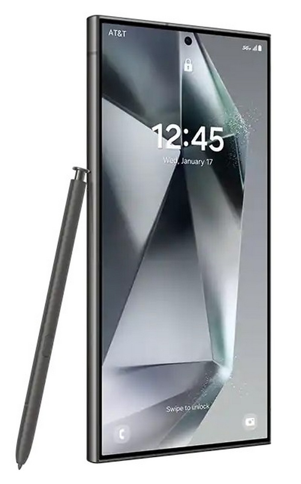 Samsung Galaxy S24 Ultra, Fully Unlocked, 256GB, Black, 6.8 , Grade B+, SM-S928