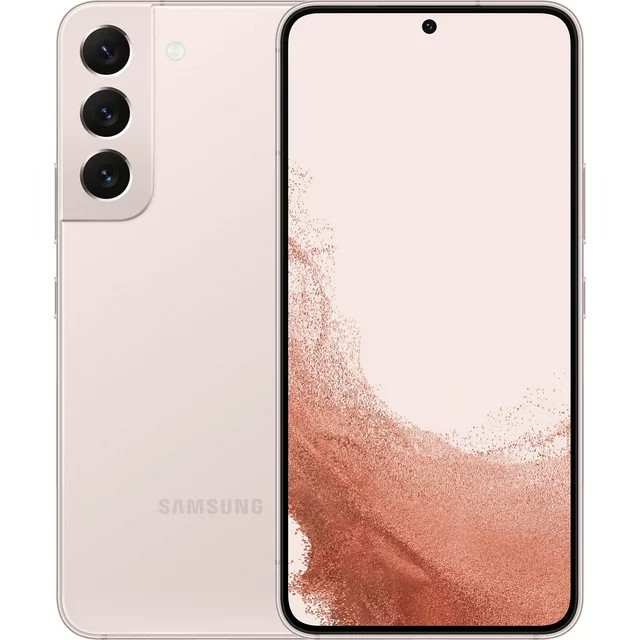Samsung Galaxy S22 SM-S901U Unlocked 256GB Pink Gold B Heavy Burn