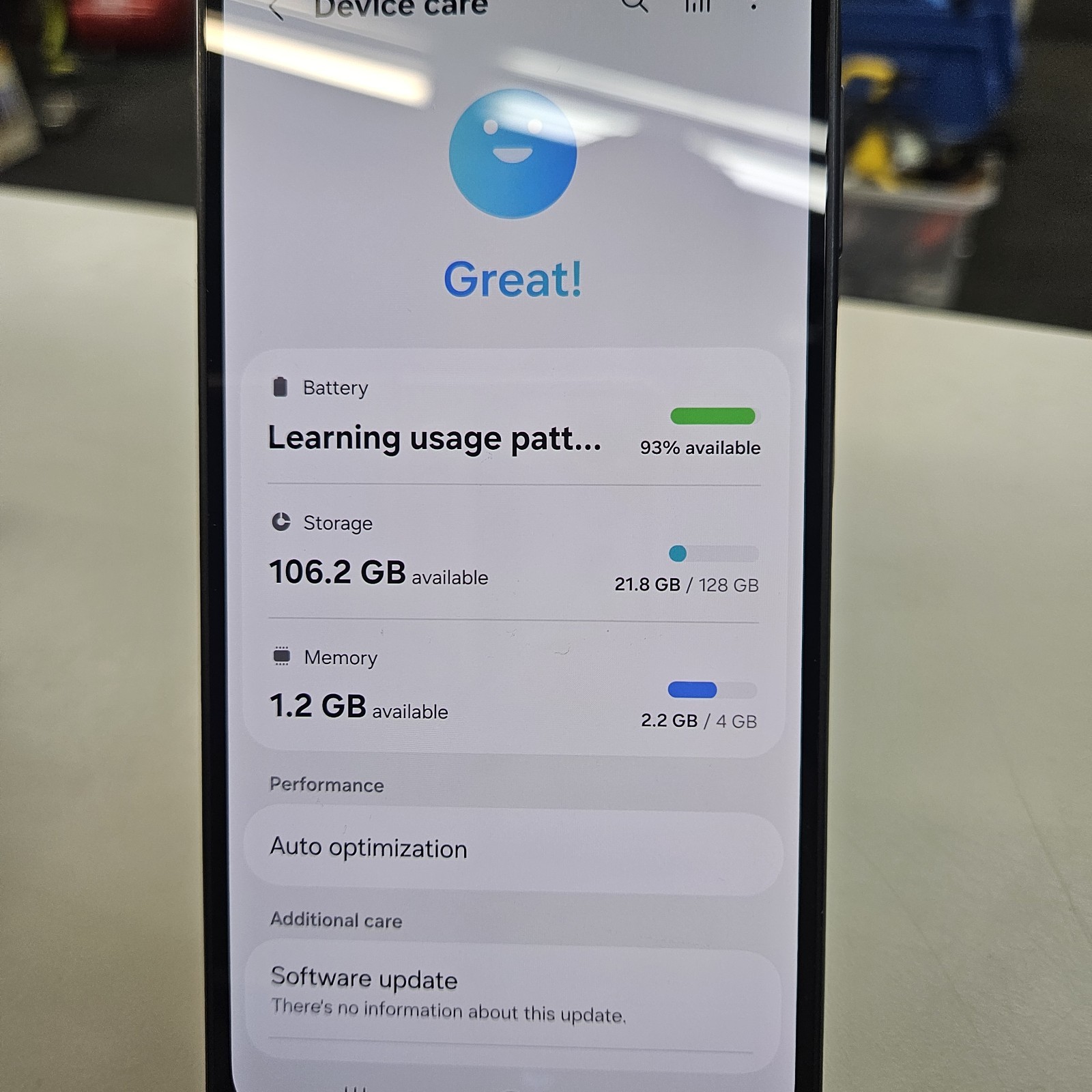 Samsung Galaxy A16 5G 128GB Blue Black – T-Mobile Locked