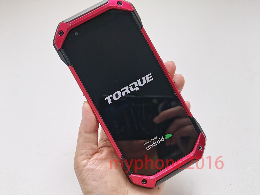 Kyocera Torque 5G KYG01 Unlocked Android Smartphone Unlocked Red Tested