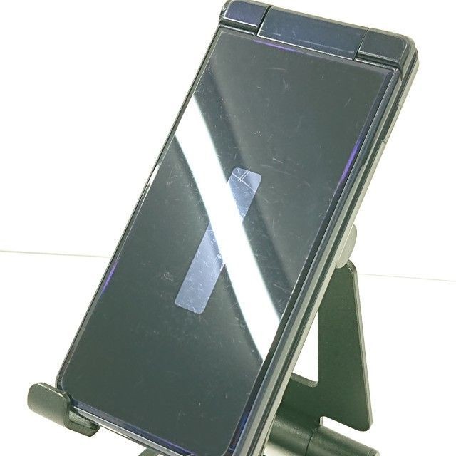 Sharp Aquos Mobile Sh-01J Docomo Blue Black Main Body C20720 Japanese Flip phone