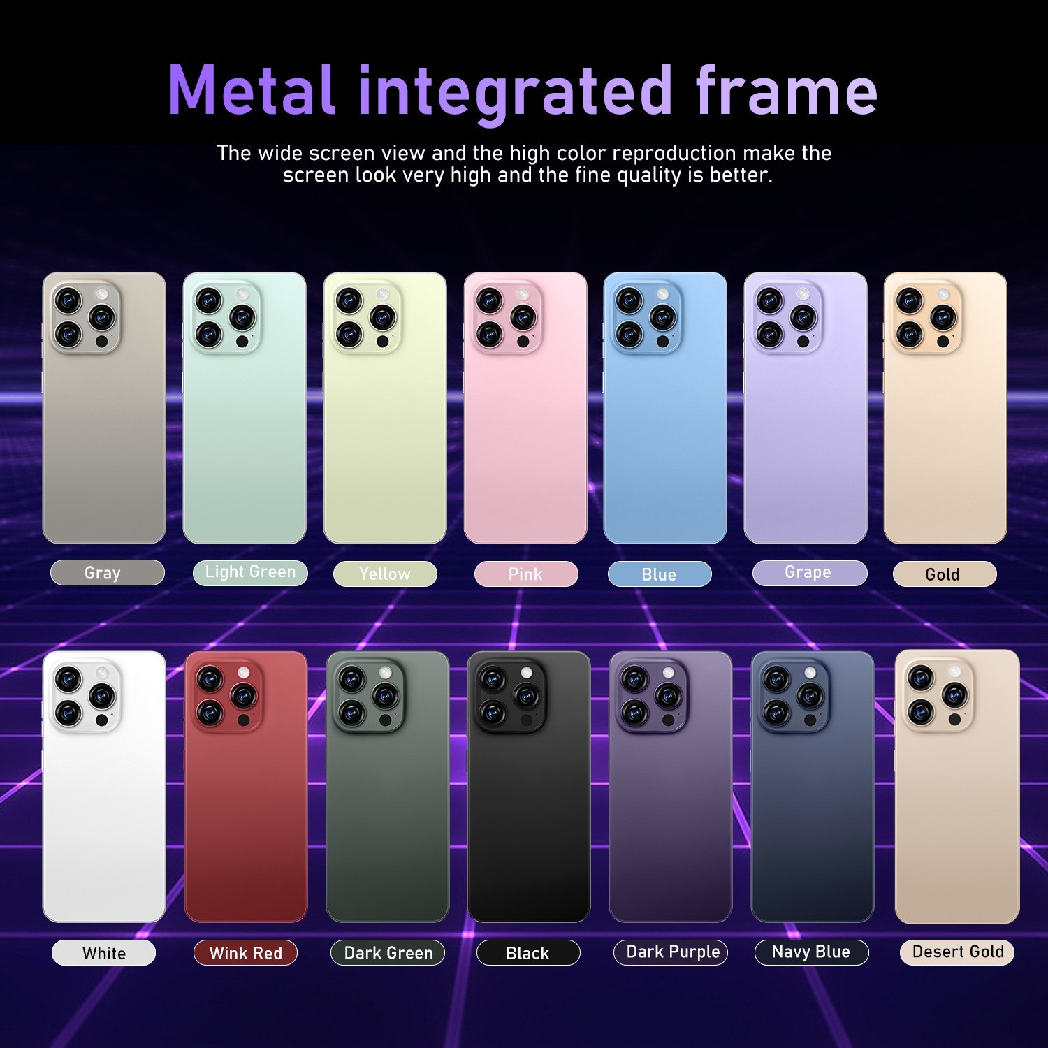 16 Pro Max 5G Unlocked Cell Phone 256G Dual Sim Smartphone Android Cheap Phone