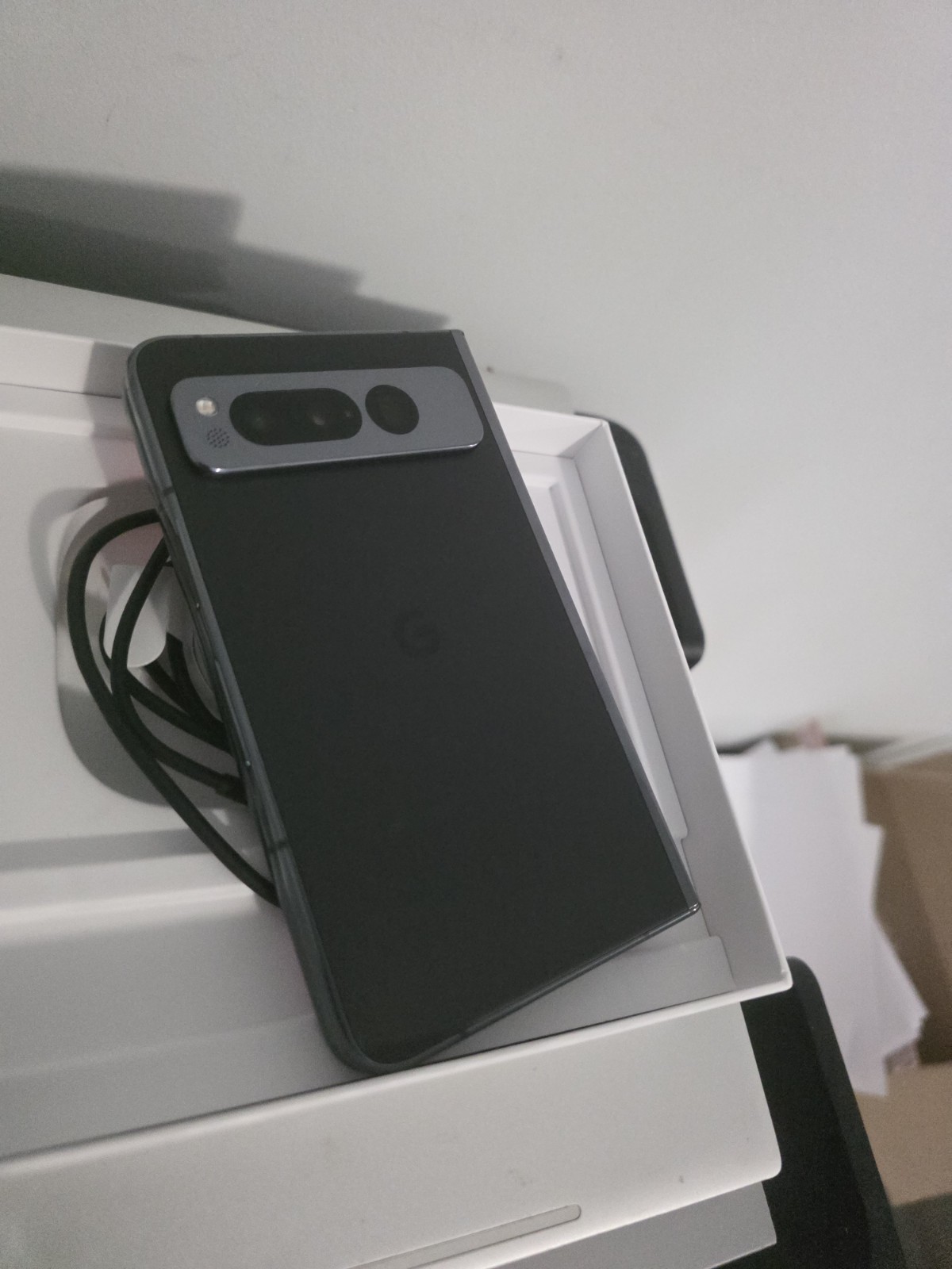 Google Pixel Fold 5G – 512 GB – Obsidian VERIZON (Unlocked) READ DESCRIPTION