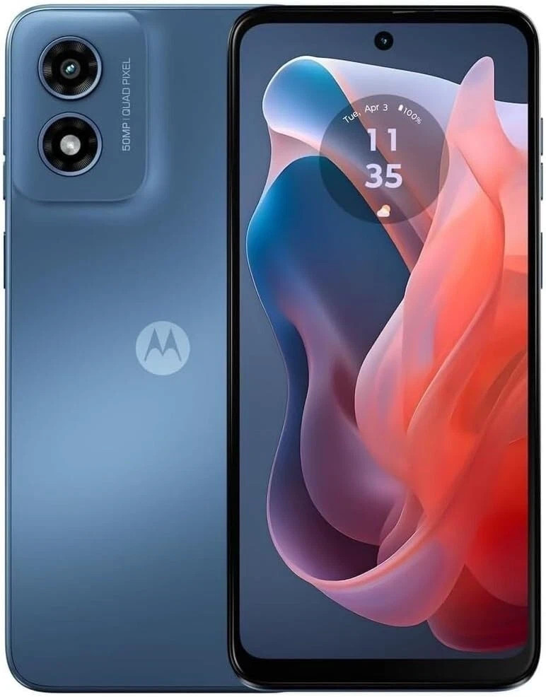 Motorola Moto G Play 2024 XT2413-3 64GB (Carrier Unlocked) 6.5″ – Sapphire Blue