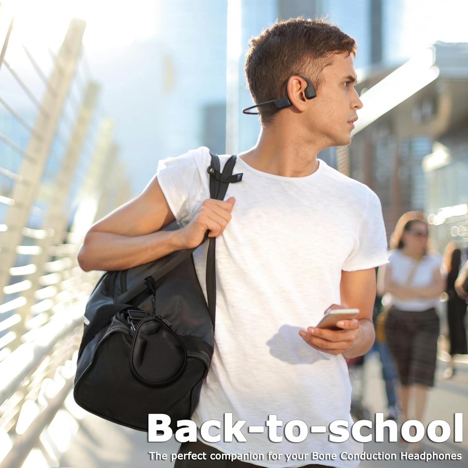 Universal Bone Conduction Headphone Case Compatible with SHOKZ New OpenRun Pro 2