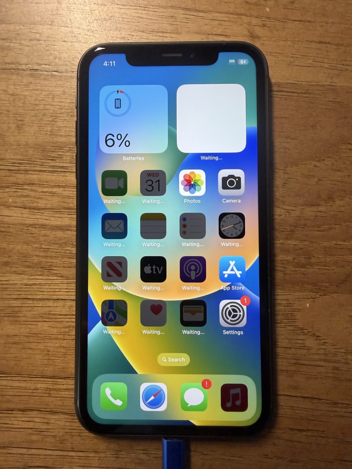Apple iPhone 11 – 64 GB – Black TracFone – Verizon 100% Battery
