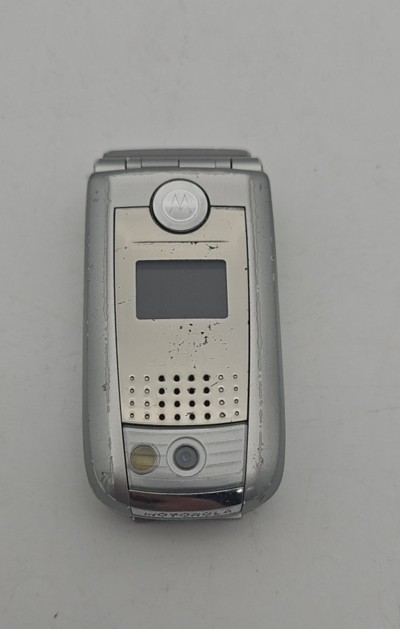 Motorola MPx220 Silver 2.0″ TFT Display 1.3MP Camera Parts Only