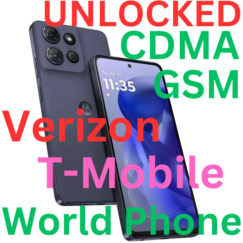 UNLOCKED NEW MOTO G POWER 5G 2025 6.8″ GSM CDMA LTE 128GB ANDROID 15 SMARTPHONE