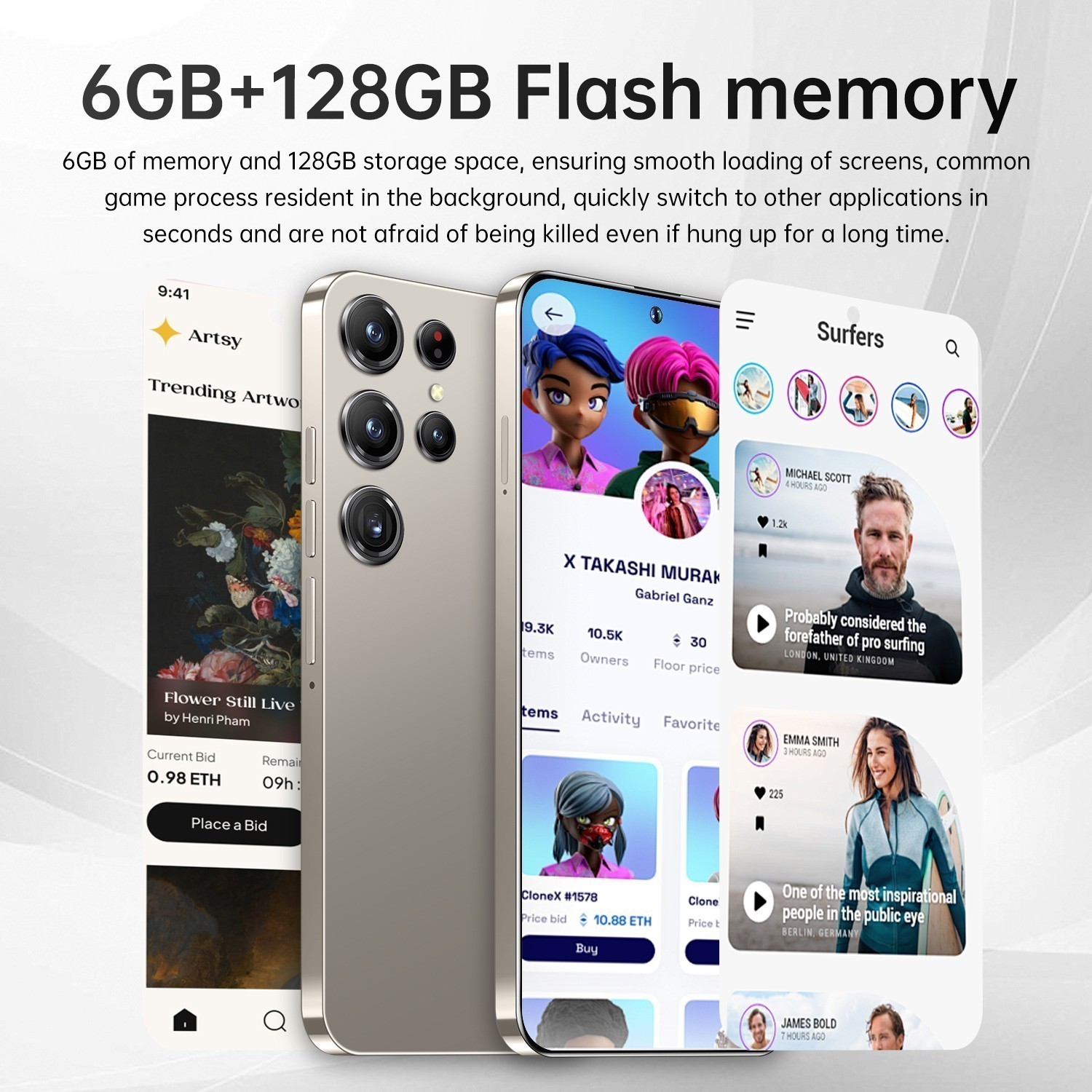 Unlocked G25 Ultra 5G Dual SIM 128GB Cell Phone Smartphone Android Cheap Phone