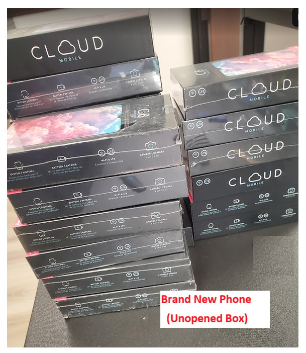 Cloud Mobile Stratus C8 32GB Black 6.5″ Smartphone TruConnect 4G LTE