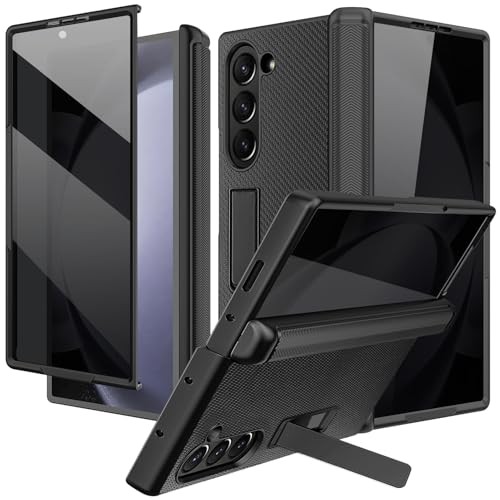 Samsung Galaxy Z Fold 6 Case – 4 in 1 Magnetic Hinge w/ Privacy Screen Protector