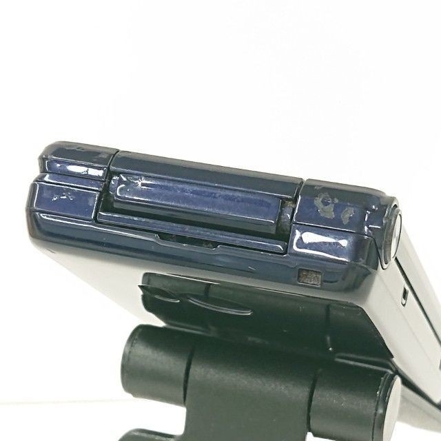 Sharp Aquos Mobile Sh-01J Docomo Blue Black Main Body C20720 Japanese Flip phone