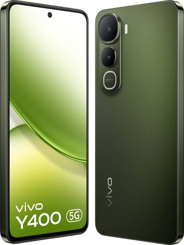 Vivo Y400 5G (Green 128 GB 8GB RAM) 6.67 inch 4 Gen 2 Processor Global Version