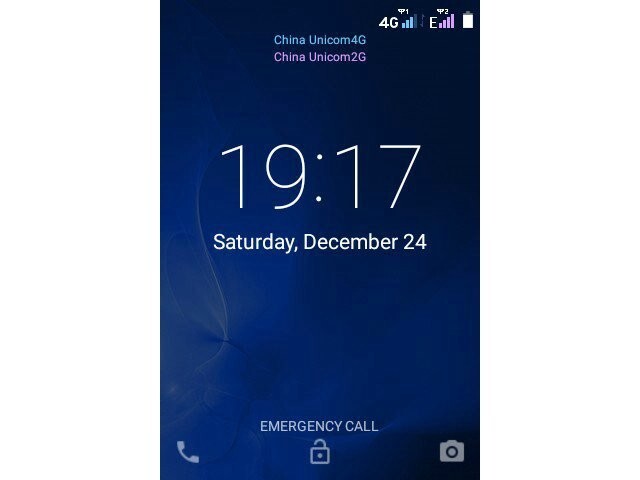 Philips E266W Black 2MP LED WiFi Dual SIM Standy 4G Candybar Android Smartphone