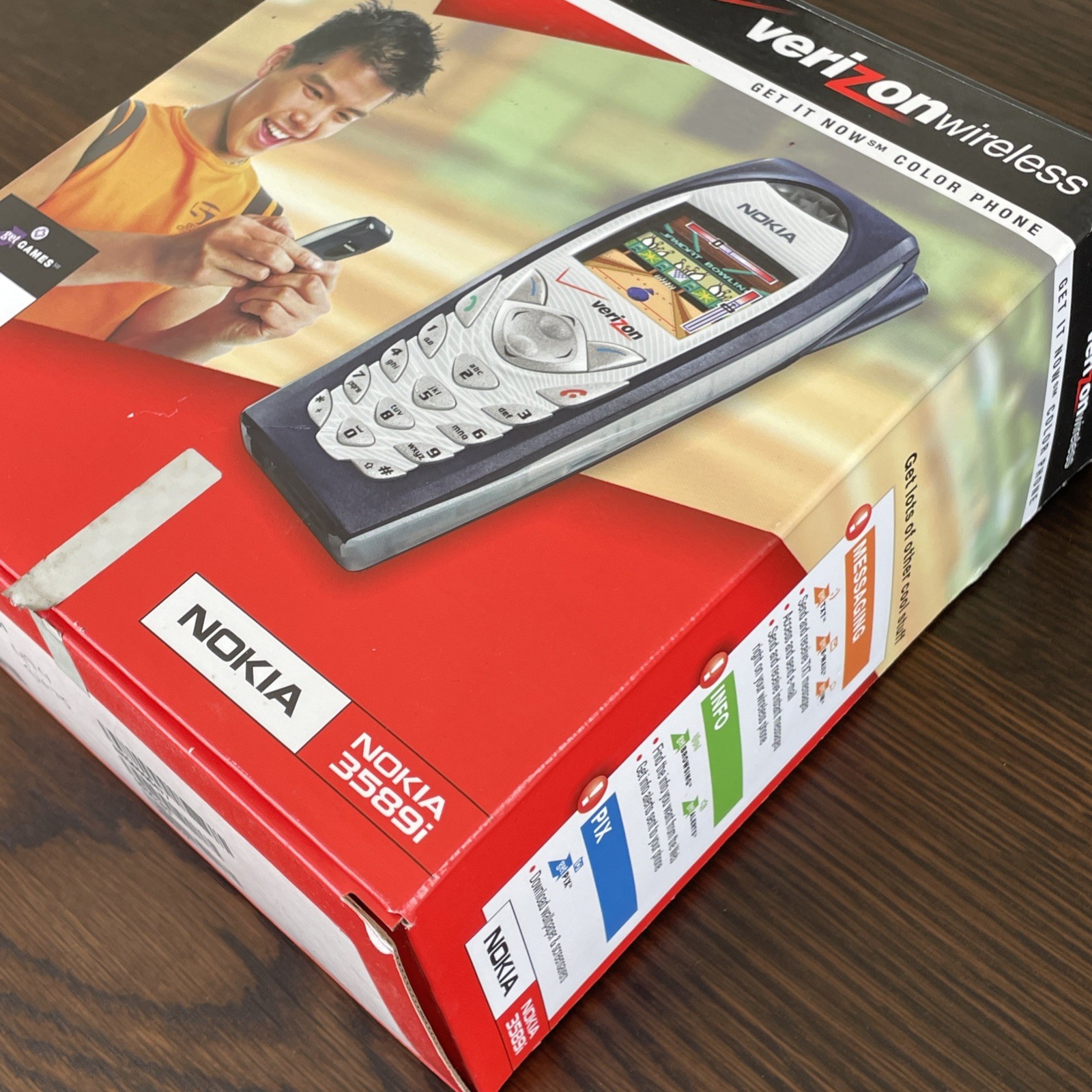 (2) Nokia 3589i CDMA – Box And User Manual, Accessories